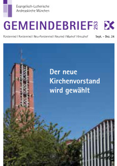 Titelseite - Gemeindebrief der Andreaskirche München Fürstenried West